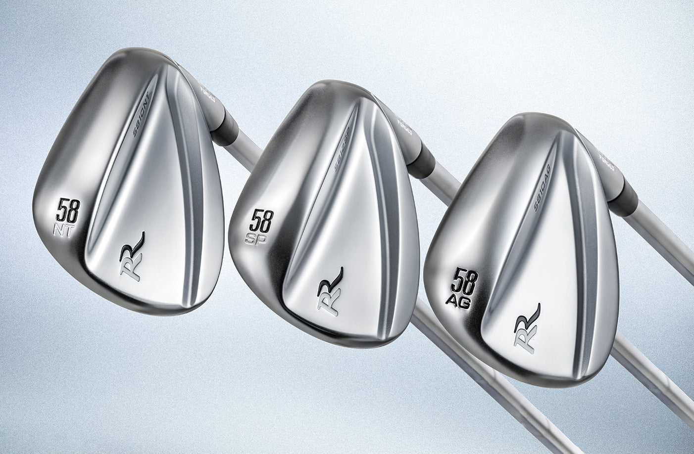 ウェッジワークに合わせた3つのソール形状