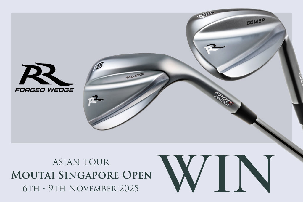 RR FORGED WEDGEがASIANツアー優勝に貢献