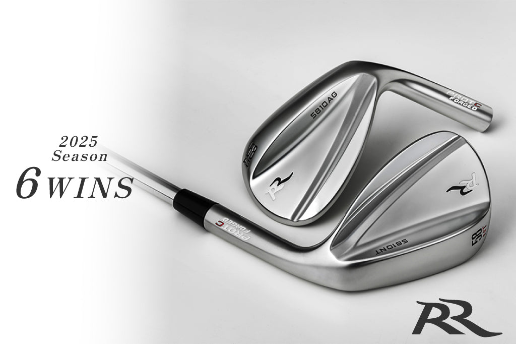 2025年シーズン6勝『RR FORGED WEDGE』