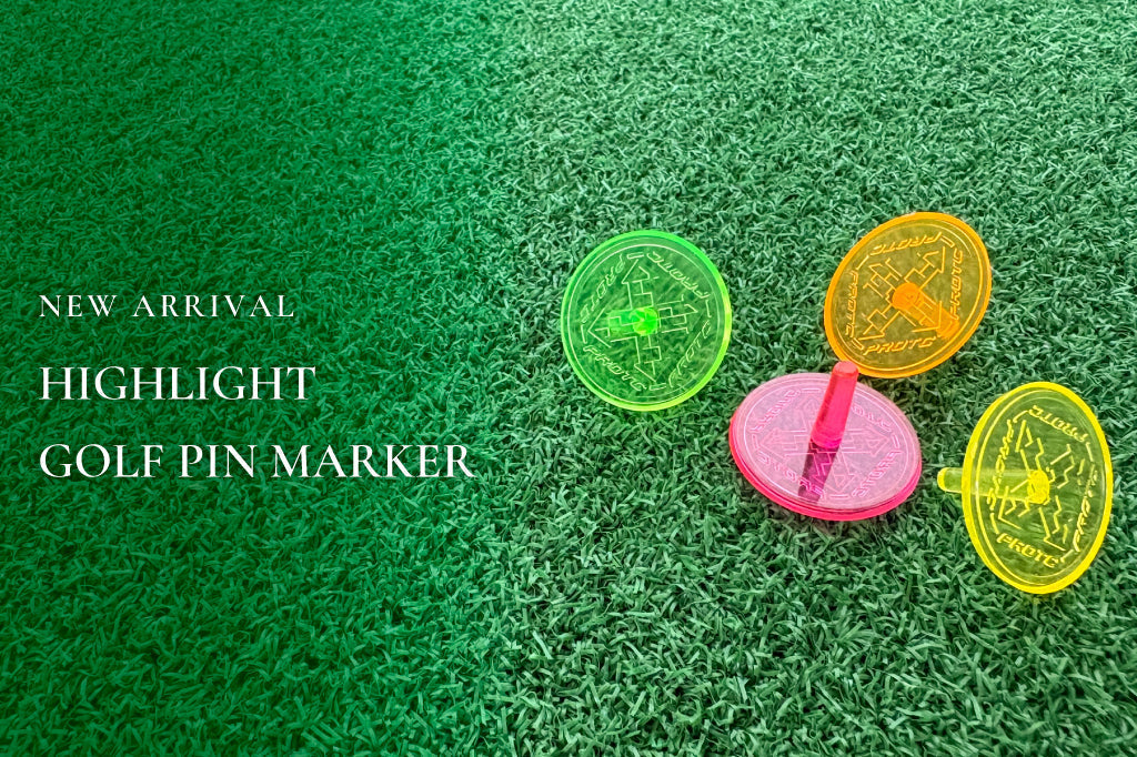【新製品】HIGHLIGHT GOLF PIN MARKER